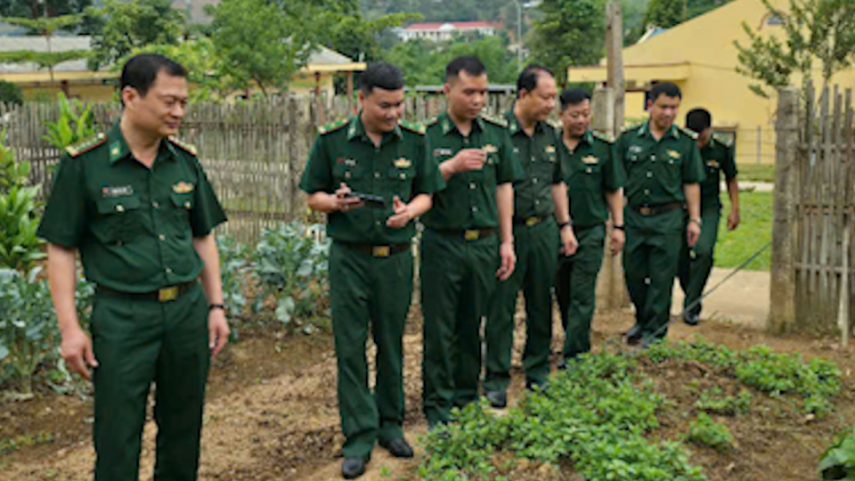 Kiểm tra công tác Đảng, công tác chính trị tại các Đồn Biên phòng trên tuyến biên giới Sơn La