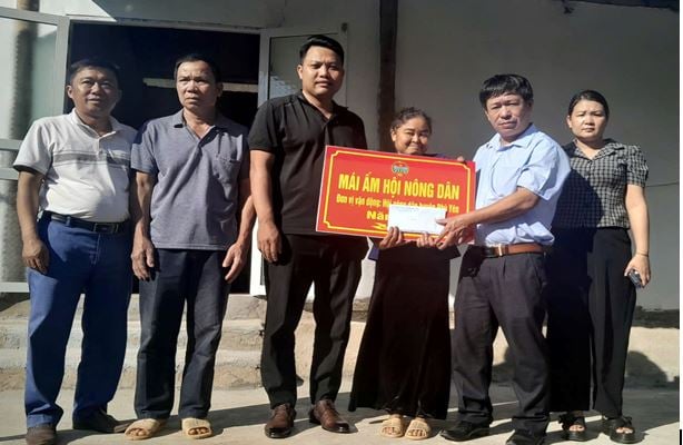 'Mái ấm nông dân' cho hội viên nông dân nghèo 