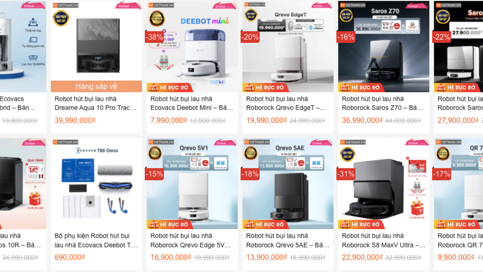 5 triệu có mua được robot hút bụi không?