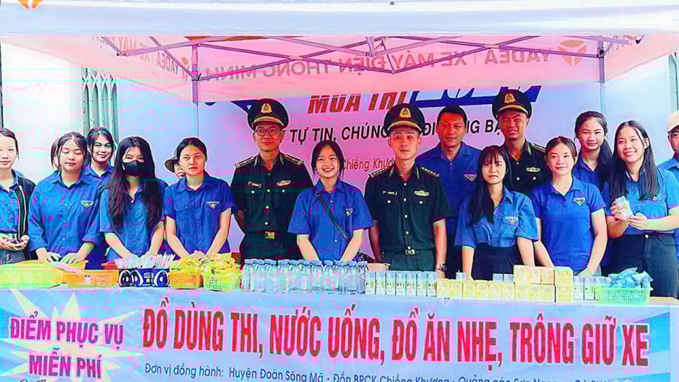 'Tiếp sức mùa thi' - Ấm lòng sĩ tử nơi biên giới Sơn La