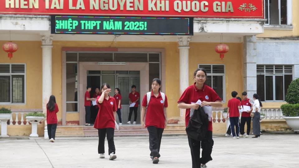 Hơn 17.600 thí sinh Tuyên Quang, Hà Giang hoàn thành kỳ thi tốt nghiệp THPT năm 2025
