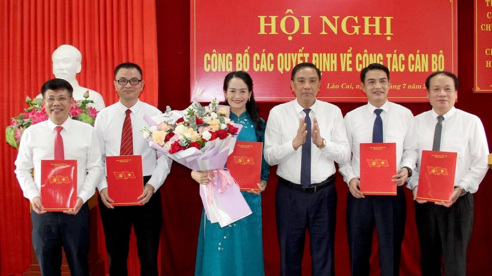 Điều động, bổ nhiệm 5 Phó Tổng Biên tập Báo và PTTH tỉnh Lào Cai 