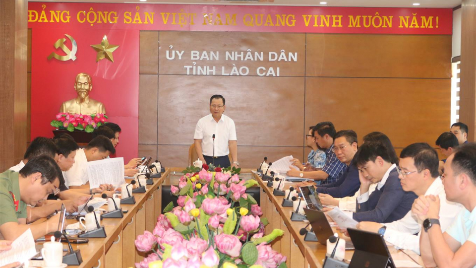 Chuẩn bị các điều kiện tốt nhất cho hội chợ Du lịch Quốc tế Lào Cai năm 2025