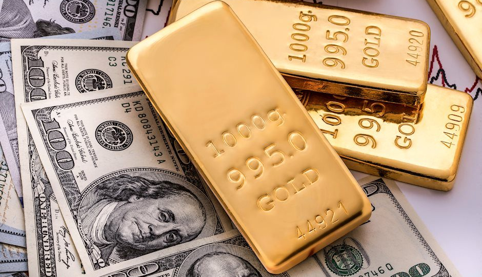 Giá vàng hôm nay 17/4: Đồng bạc xanh xuống đáy, vàng tăng 'sốc' trên mọi mặt trận