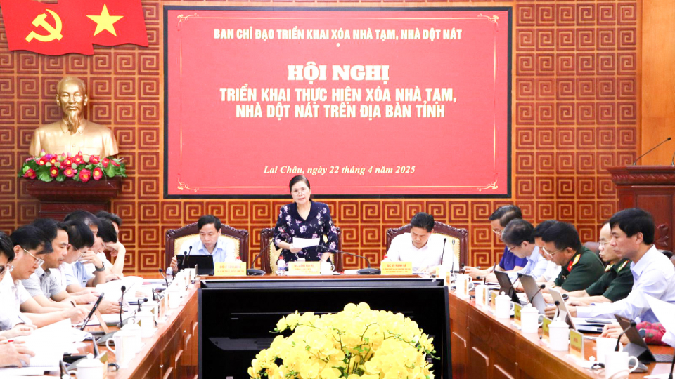 Lai Châu: Quyết tâm về đích xóa nhà tạm, nhà dột nát trước ngày 25/6/2025