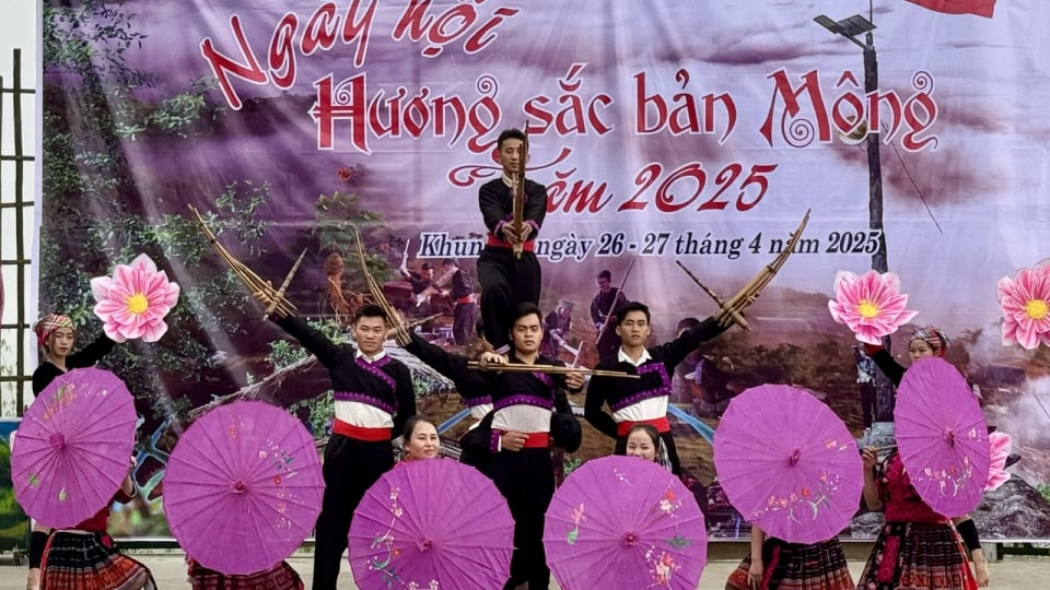 Lai Châu: Rộn ràng ngày hội 'Hương sắc bản Mông' lần thứ III