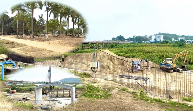 Toàn cảnh dự án chống sạt lở và “làm đẹp” cảnh quan bờ Nam sông Trà Khúc trị giá 380 tỷ