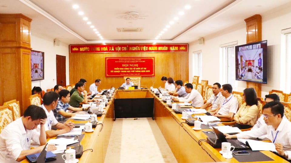 Lai Châu: Triển khai công tác tổ chức kỳ thi tốt nghiệp THPT