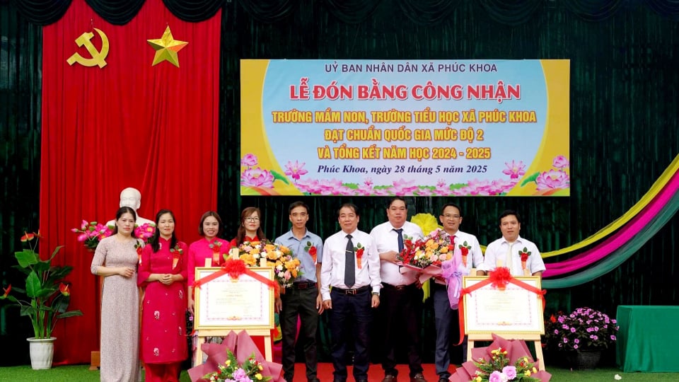 Lai Châu: Bước “chuyển mình” ngoạn mục của Trường Mầm non và Trường Tiểu học xã Phúc Khoa 