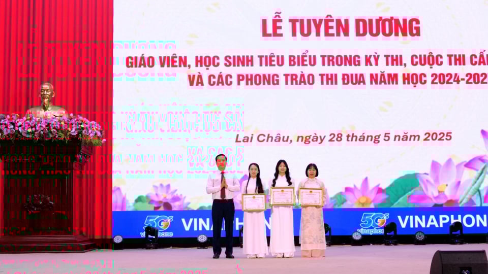 Lai Châu: Hơn 200 giáo viên, học sinh tiêu biểu được tuyên dương