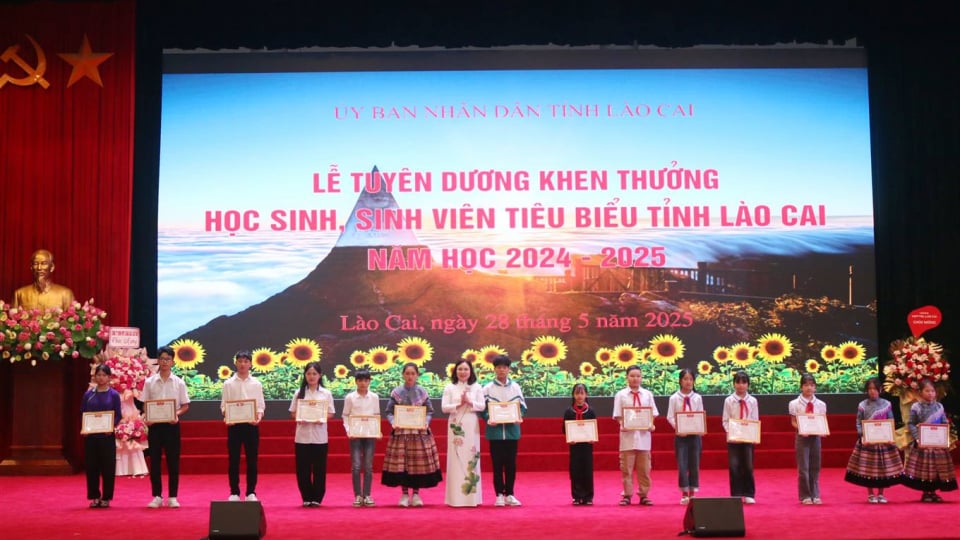 Lào Cai: Hơn 70 học sinh đạt giải Kỳ thi học sinh giỏi Quốc gia