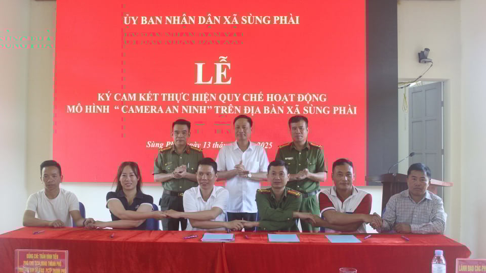 Lai Châu: Sùng Phài ra mắt mô hình “Camera an ninh”