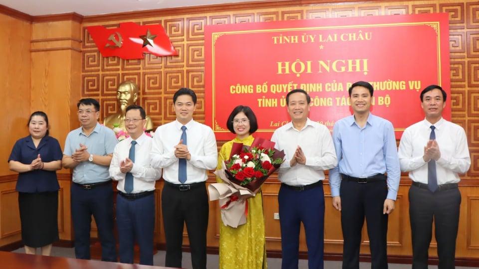 Nữ Chánh Văn phòng Tỉnh ủy Lai Châu vừa được bổ nhiệm là ai?