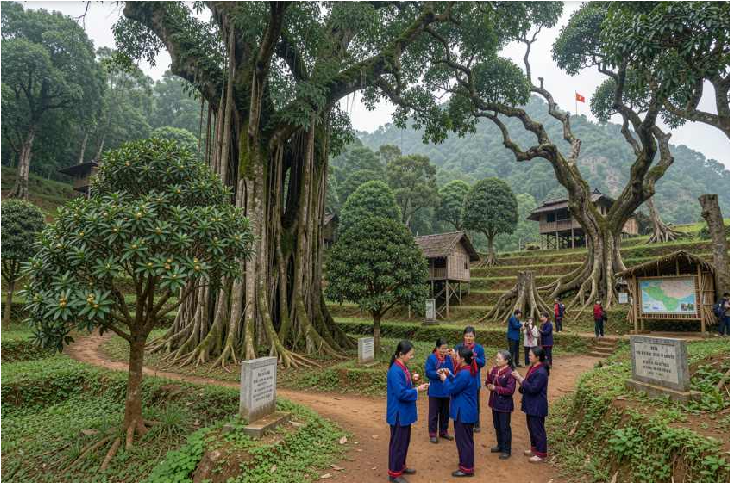  'Thiên đường xanh' tuyệt đẹp ở Việt Nam với rừng cổ thụ cực hiếm mê hoặc du khách nước ngoài