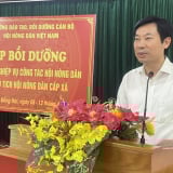 Khai giảng lớp bồi dưỡng nghiệp vụ công tác Hội dành cho các chủ tịch Hội Nông dân cơ sở phía Nam