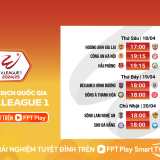 Lịch phát sóng trực tiếp vòng 19 LPBank V.League 1-2024/25: Các cuộc đua đều nóng
