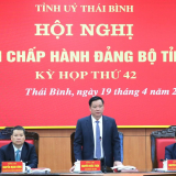 BCH Đảng bộ tỉnh Thái Bình thống nhất phương án hợp nhất với tỉnh Hưng Yên, lấy tên tỉnh Hưng Yên