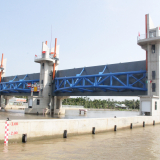 Khánh thành cống ngăn mặn, trữ ngọt, 20.000ha vùng trồng lúa và cây ăn trái tại Sóc Trăng được bảo vệ