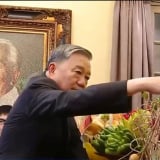 Tổng Bí thư Tô Lâm dâng hương tưởng nhớ Đại tướng Võ Nguyên Giáp và Đại tướng Văn Tiến Dũng