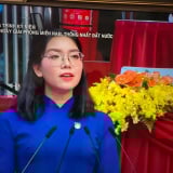 Chân dung nữ 'thủ lĩnh' phát biểu trong đại lễ 30/4: Thành tích đáng nể, được giữ lại trường công tác