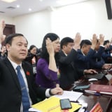 Miễn nhiệm chức Ủy viên UBND tỉnh với nguyên Chỉ huy trưởng Bộ CHQS và 6 nguyên Giám đốc Sở ở Thái Bình