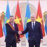 Tổng Bí thư Tô Lâm nhận Huân chương Hữu nghị Dostyk hạng nhất của Kazakhstan

