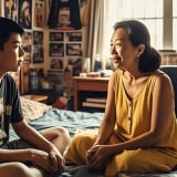 Xem phim, một câu thoại khiến tôi sốc, con còn 'bồi' thêm một câu càng làm tôi muốn độn thổ