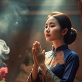 Văn khấn Rằm tháng 4 2025 chính xác,  cầu bình an, tài lộc chuẩn nhất