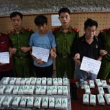 Điện Biên: Bắt giữ 3 đối tượng vận chuyển 17 bánh ma túy tổng hợp