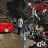Vụ Trưởng Công an xã ở Hà Nội lái ô tô tông liên hoàn 6 xe máy: Người gây tai nạn có được phép rời khỏi hiện trường?