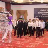 Đoàn Hội Nông dân TP HCM viếng nguyên Chủ tịch nước Trần Đức Lương