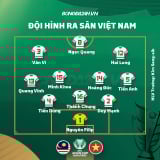 Đội hình ra sân ĐT Việt Nam đấu Malaysia: Nguyễn Filip, Cao Pendant Quang Vinh xuất trận ngay từ đầu