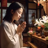 Văn khấn Rằm tháng 5 Âm lịch 2025 đầy đủ nhất, giúp cầu cát tường, may mắn, gia đình bình an