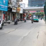 Hiện tượng nứt, sụt lún mặt đường khi thi công mở rộng đường Nguyễn Tuân (Hà Nội)