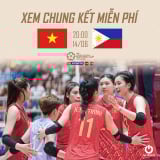 Xem trực tiếp bóng chuyền nữ AVC Nations Cup 2025: Việt Nam vs Philippines