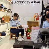 Nhập hàng lậu, giả mạo nhãn hiệu, loạt hộ kinh doanh tại Đà Nẵng bị xử phạt hàng trăm triệu
