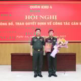 Bộ Chỉ huy quân sự thành phố Huế có tân Chính ủy