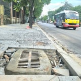 Vụ việc hố ga thoát nước nằm trên vỉa hè ở Quảng Trị: Nghiên cứu, đề xuất phương án thoát nước tối ưu