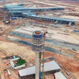 Cận cảnh Đài Kiểm soát không lưu cao 'chót vót' tại dự án sân bay Long Thành vận hành vào năm 2026