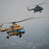 10 trực thăng Mi-8, Mi-17 sẵn sàng cho màn trình diễn lịch sử trên bầu trời Ba Đình