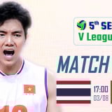 Xem trực tiếp bóng chuyền nữ SEA V.League 2025: Việt Nam vs Thái Lan