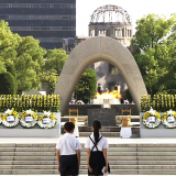 Hiroshima tưởng niệm các nạn nhân vụ ném bom nguyên tử  đúng 80 năm trước