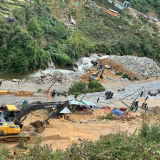 Xác định nguyên nhân ban đầu vụ sạt lở đất làm 5 người mất tích ở Thủy điện Tả Páo Hồ 1A