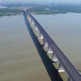 Sáp nhập TP HCM, Bình Dương, Bà Rịa-Vũng Tàu, đang từ sông ngoại ô, nay mai ra sông nội thành, xây cầu 'đón đầu sáp nhập'