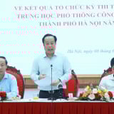 Giám đốc Sở GDĐT Hà Nội chia sẻ 'nóng' dự đoán điểm chuẩn, lịch công bố điểm chuẩn thi vào lớp 10 năm 2025