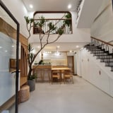 Nhà ống 30 m2 giải quyết gọn nhẹ 4 yêu cầu cho gia chủ với chi phí hoàn thiện 1 tỷ đồng