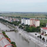 Xã mới này ở tỉnh Hưng Yên, sau sáp nhập Thái Bình, chính quyền lập biên bản một trường hợp lấn chiếm đất đai