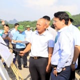 Bí thư Tỉnh ủy Phú Thọ làm trưởng đoàn kiểm tra tiến độ thực hiện các dự án trọng điểm tại tỉnh Hòa Bình (cũ)