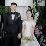 Tiền đạo ĐT Việt Nam đón dàn khách mời nổi tiếng ở lễ cưới