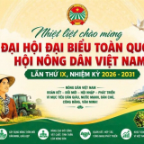 Hội viên, nông dân là hạt nhân trong mọi hoạt động, Hội Nông dân Việt Nam vững niềm tin bước vào kỷ nguyên mới